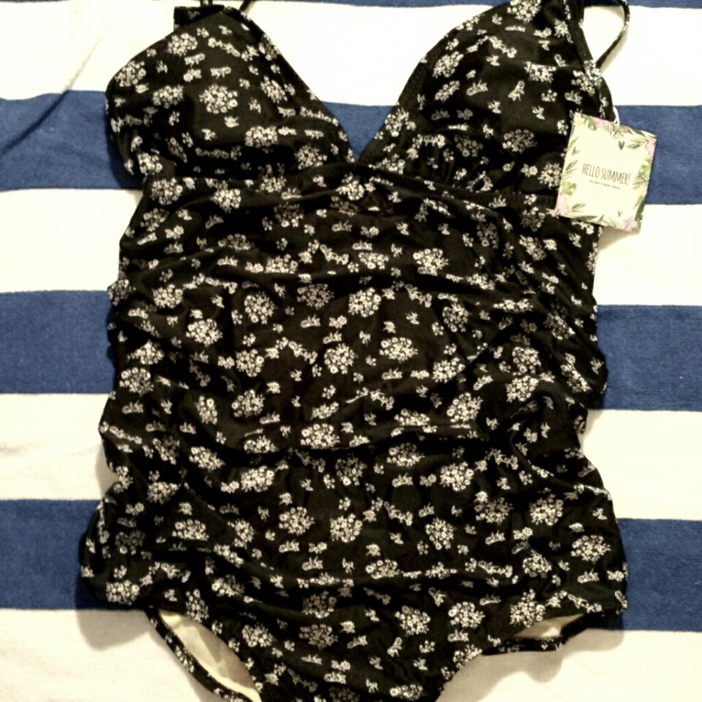 NWT Hello Summer  one piece swimsuit